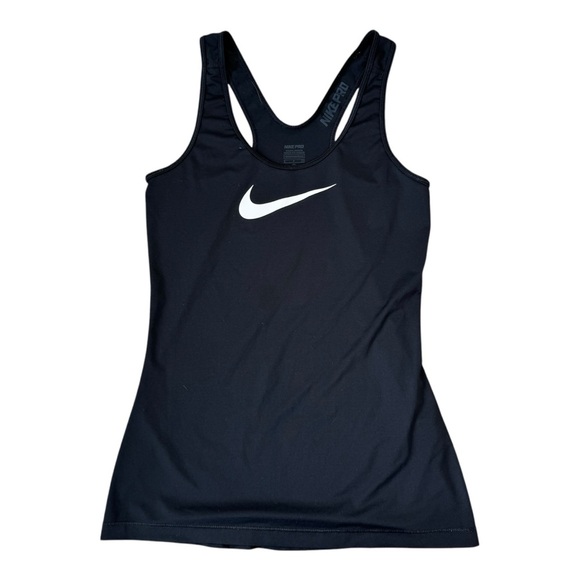 Nike Pro Dri Fit Black Athletic Tank small - Picture 1 of 2
